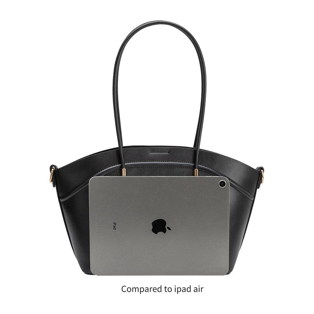 Hazel Nude Vegan Leather Tote Bag
