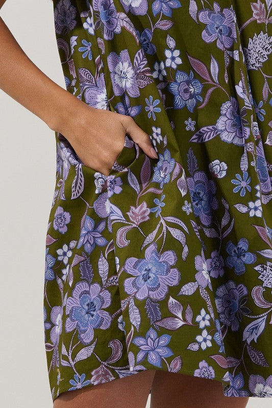 Aurora Shift Mini Dress Reverie