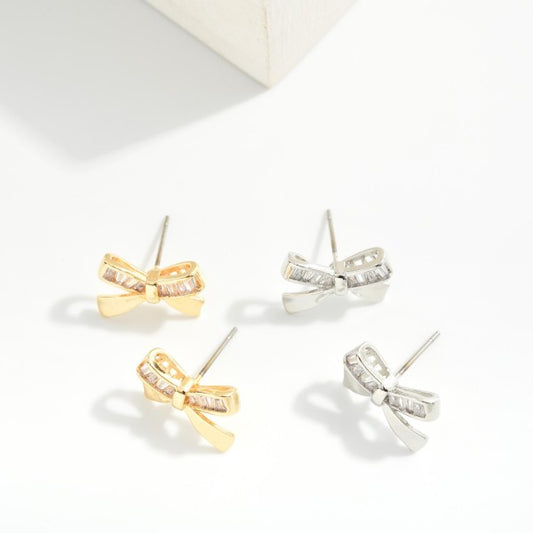 CZ Bow Stud