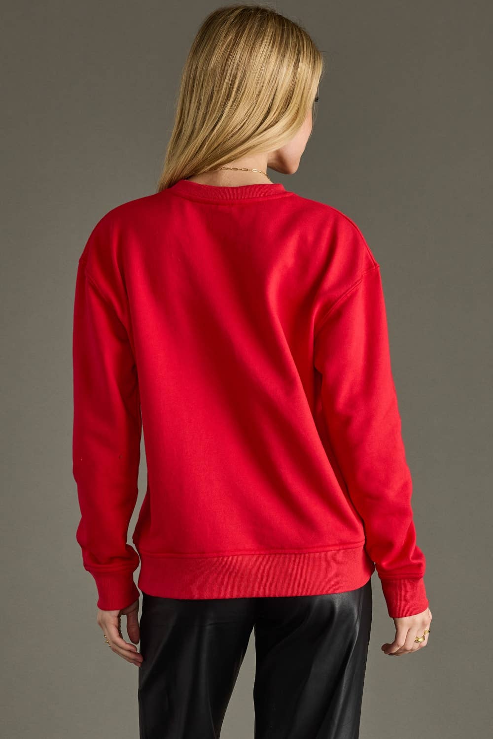 Red Believe Sweatshirt