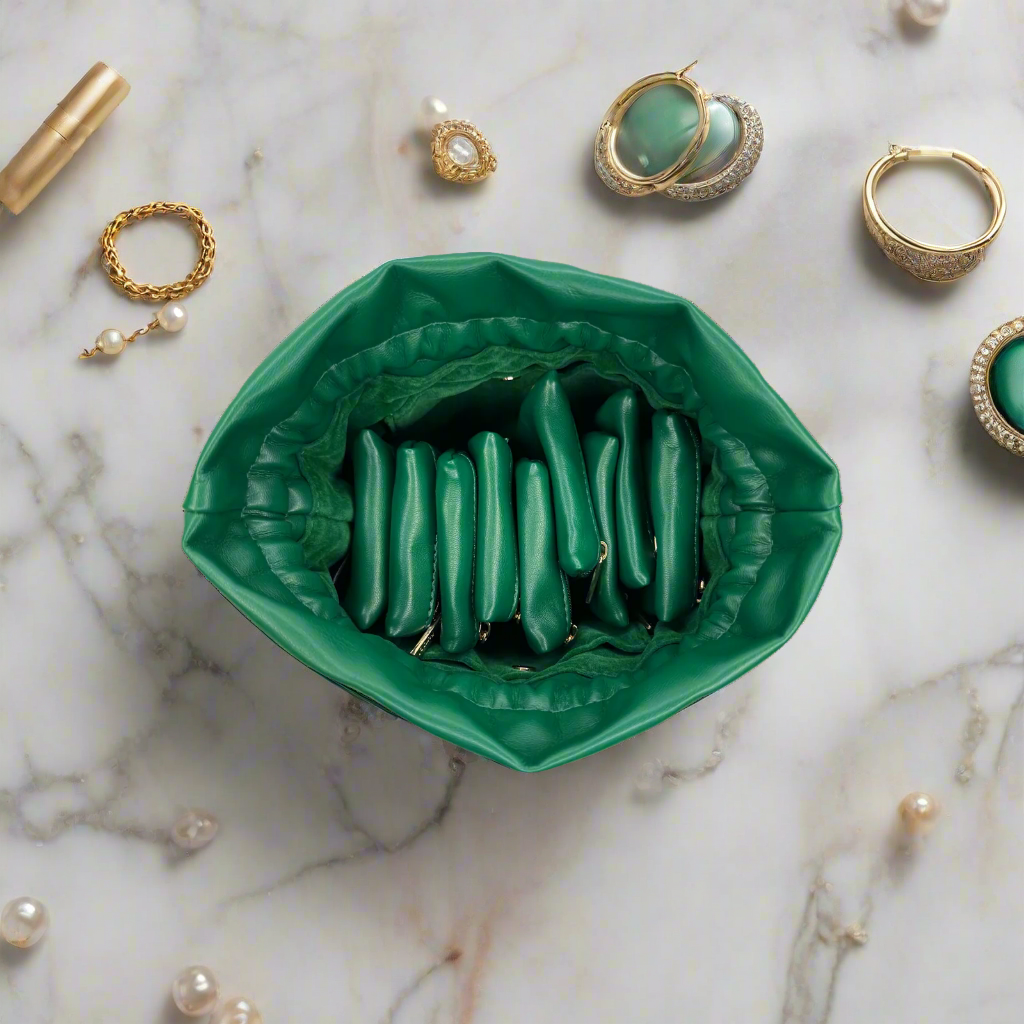 Ultra Jewelry Case - Emerald Velvet