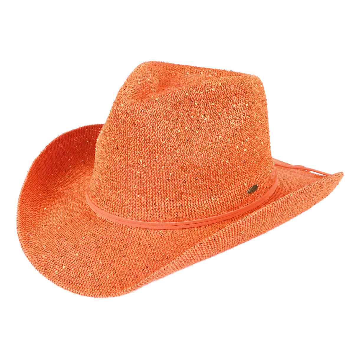 The Dolly Sequin Detail Cowboy Hat