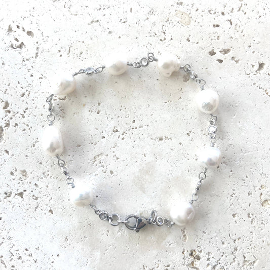 Anklet fresh water pearl beach resort jewerly
