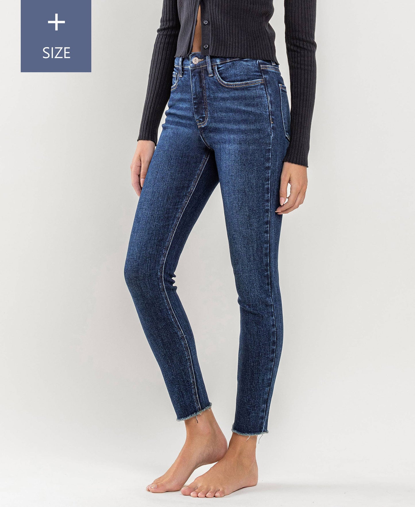 High Rise Skinny Jeans -Curvy