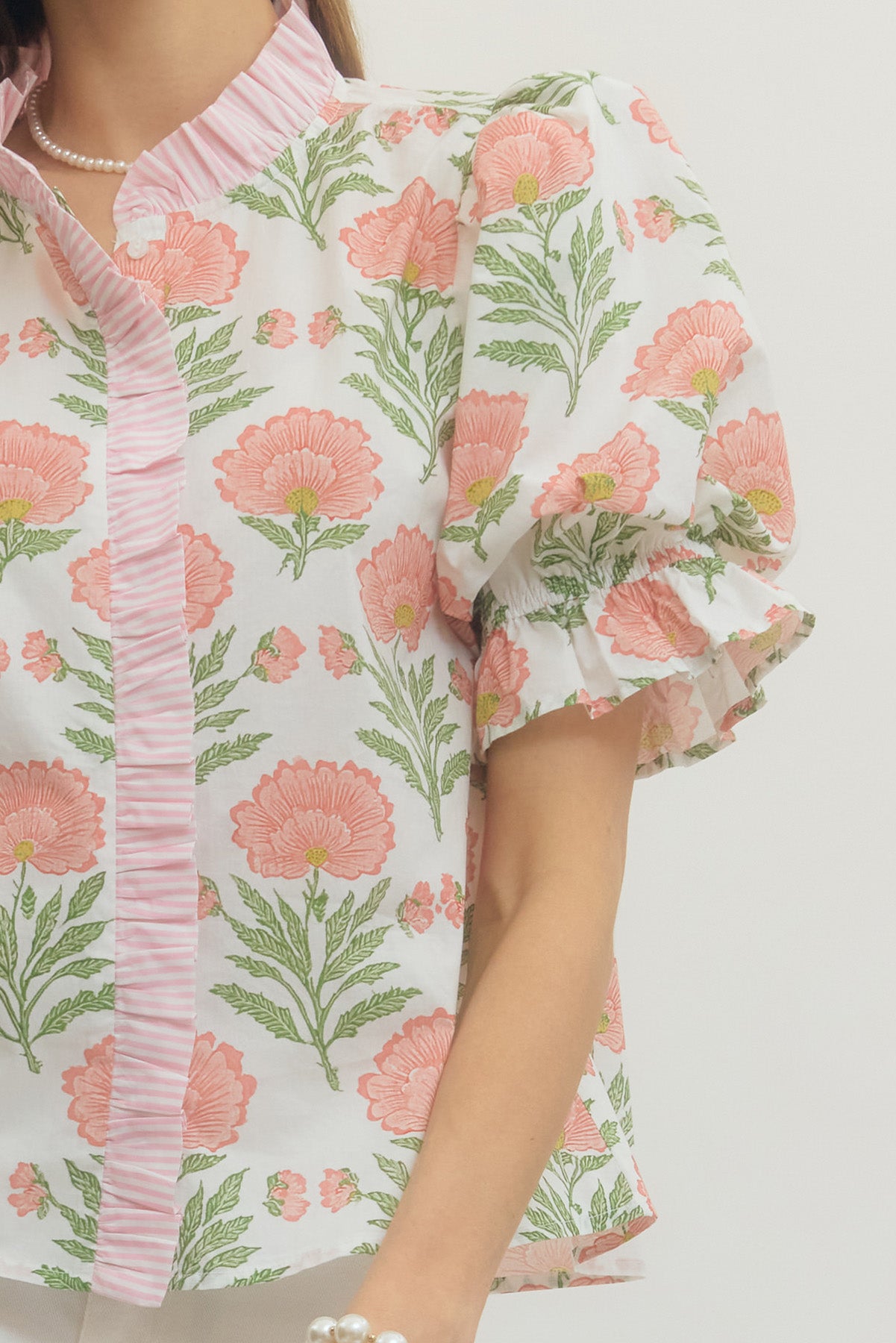 Brunch and Blooms Top