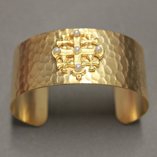 Jerusalem Cross Cuff
