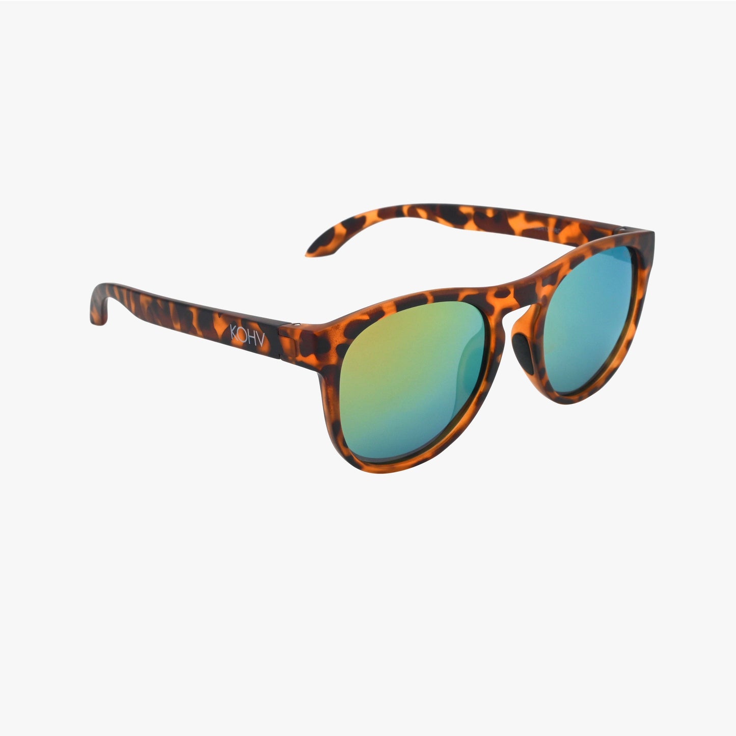 STRIDE LAGOON MIRROR Polarized Active Soft Round Sunglasses