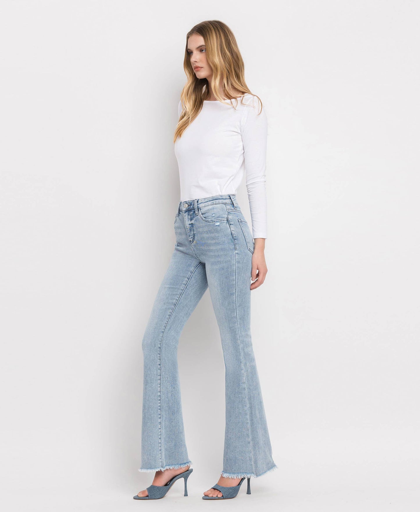 Becky High Rise Classic Flare Jeans