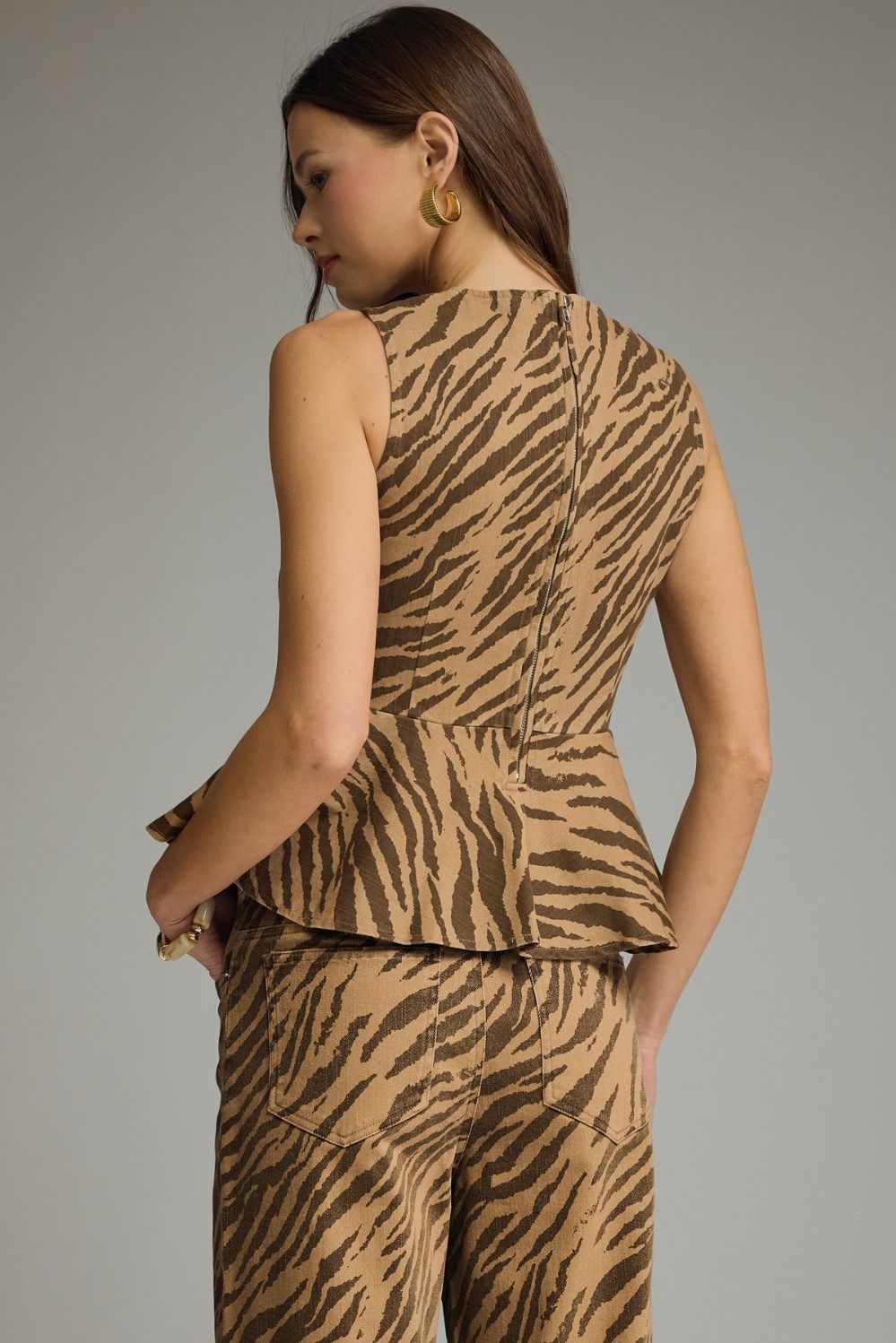 Tiger Luxe Top