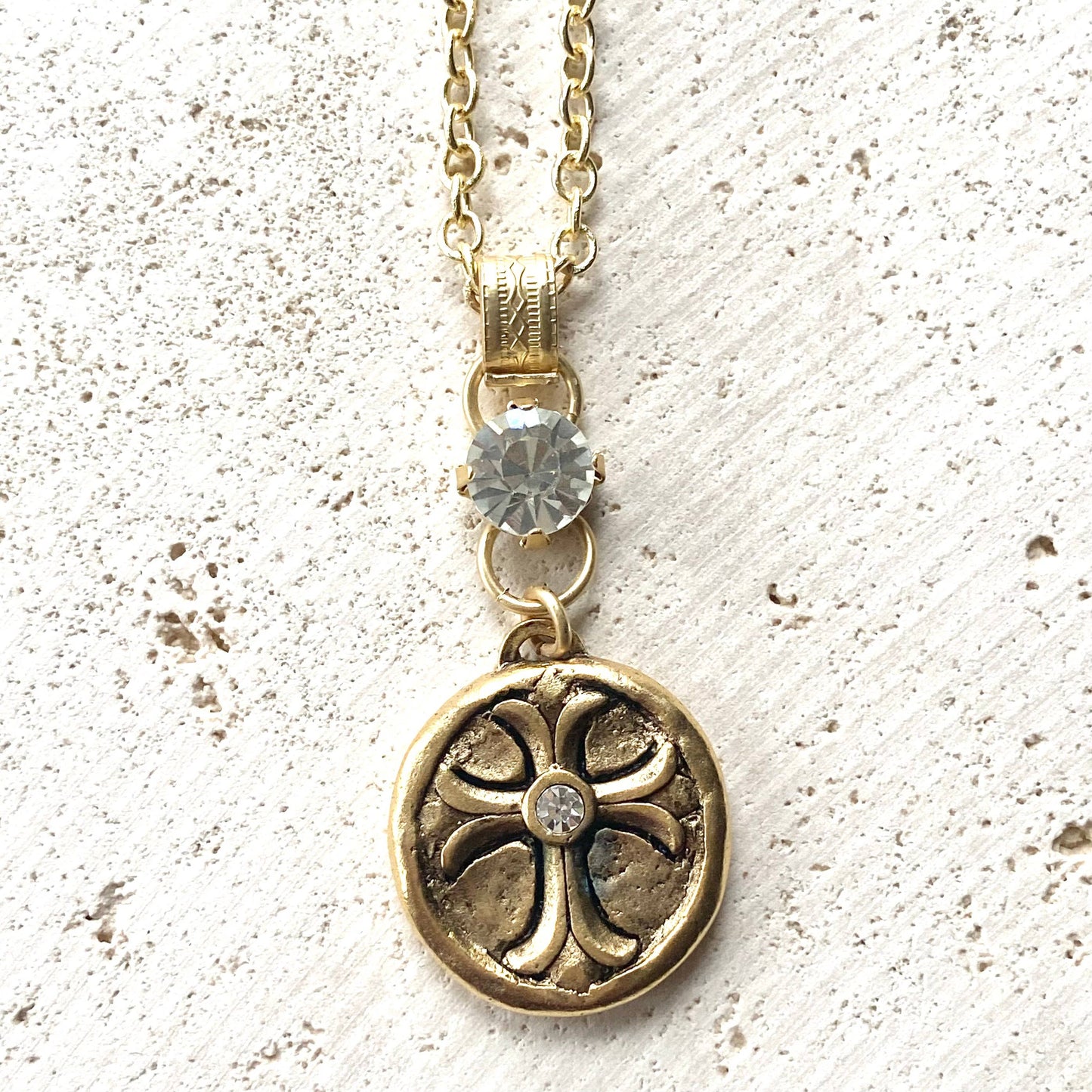Serenity Cross Necklace