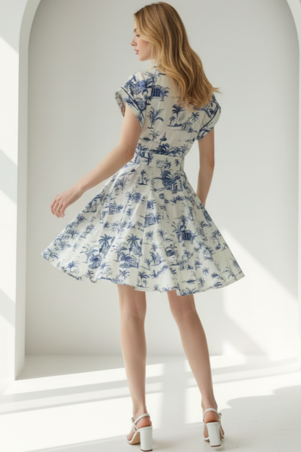 Georgia in Paradise Mini Dress
