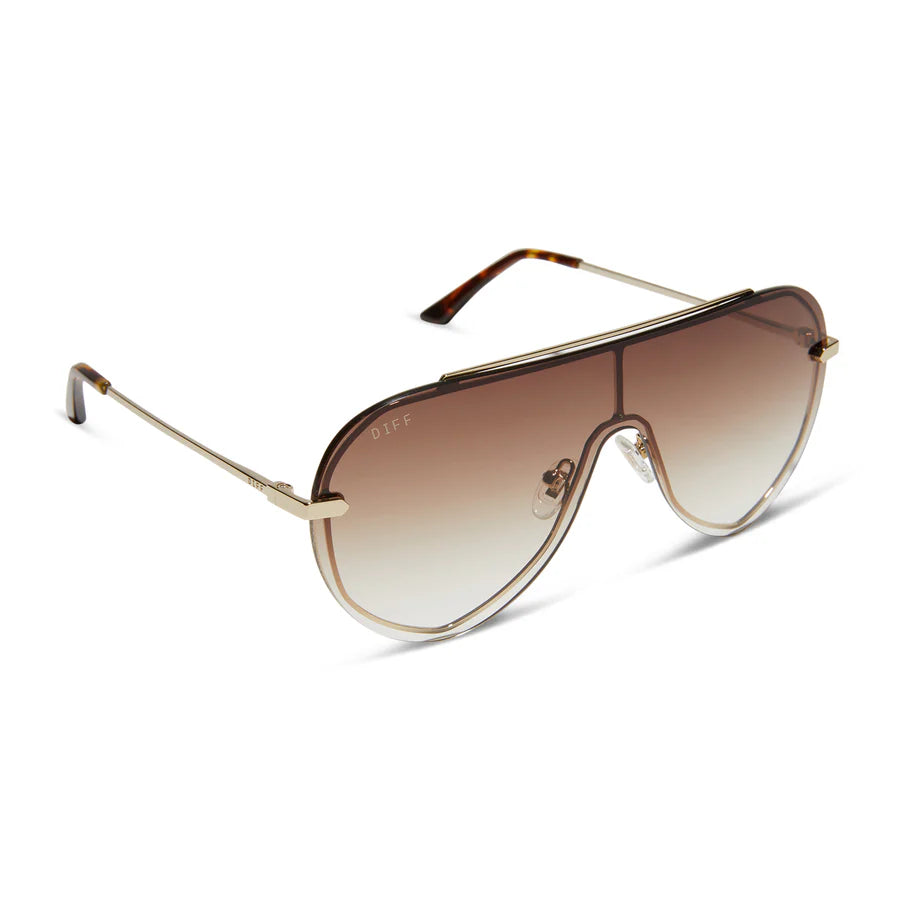 DIFF Imani Gold Sunglasses