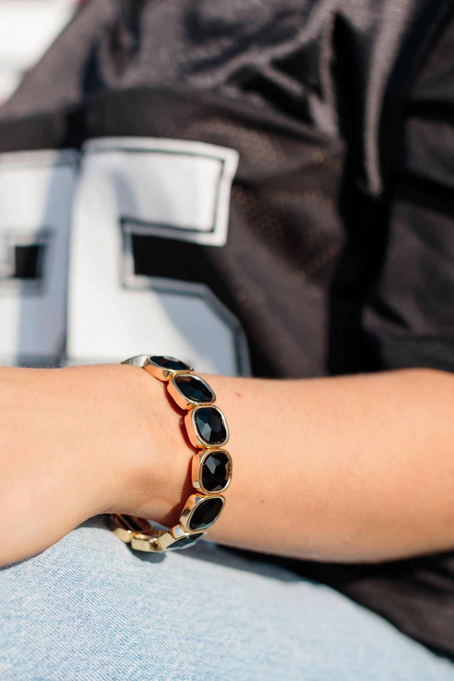 Colored Glam Bracelets