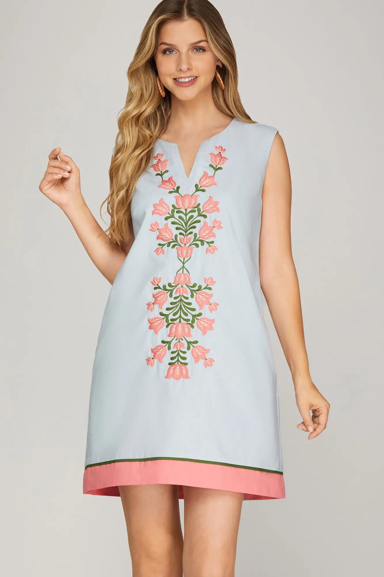 Southern Grace Embroidered Dress