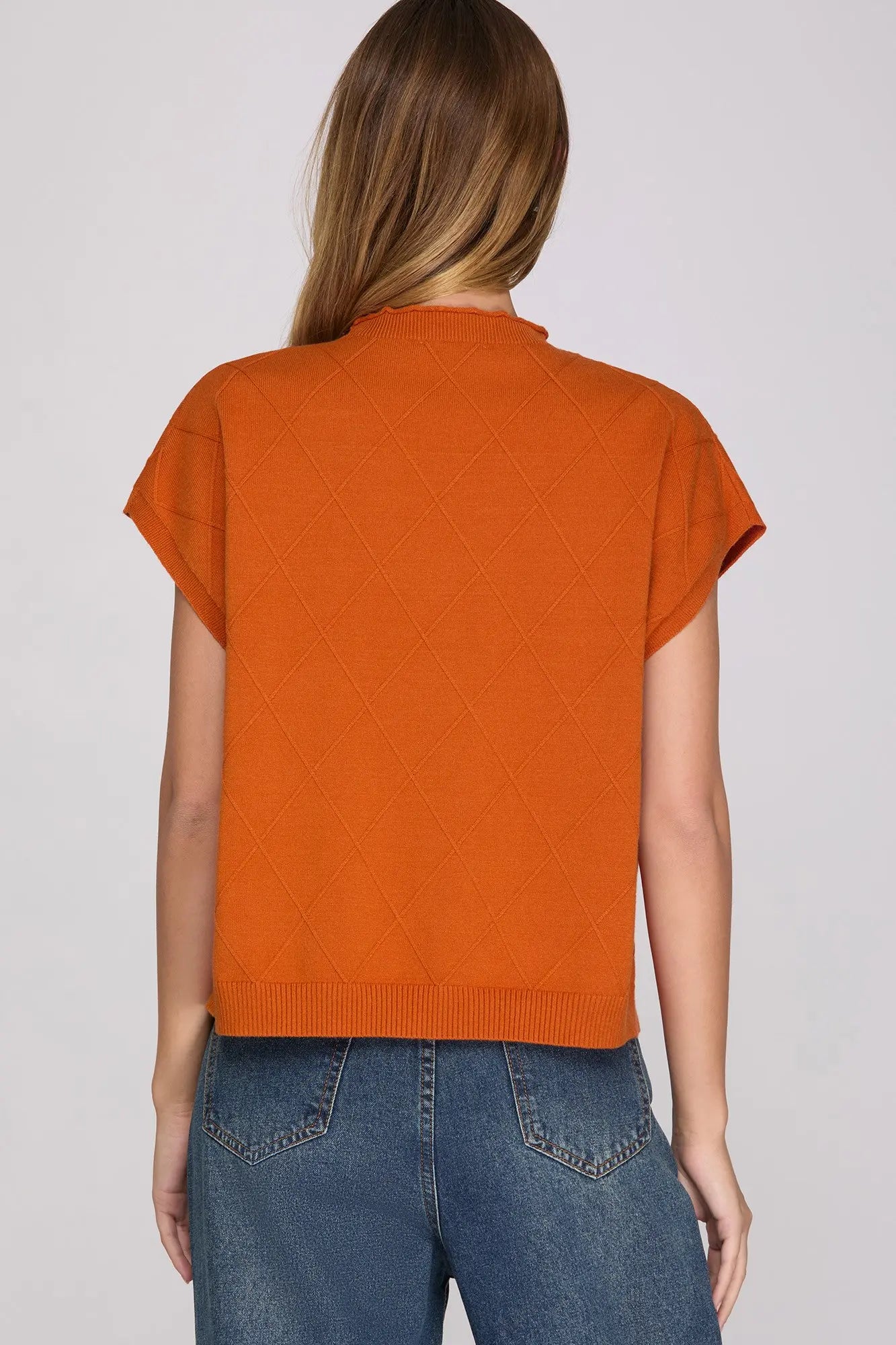 Autum Ridge Sweater in Pumpkin