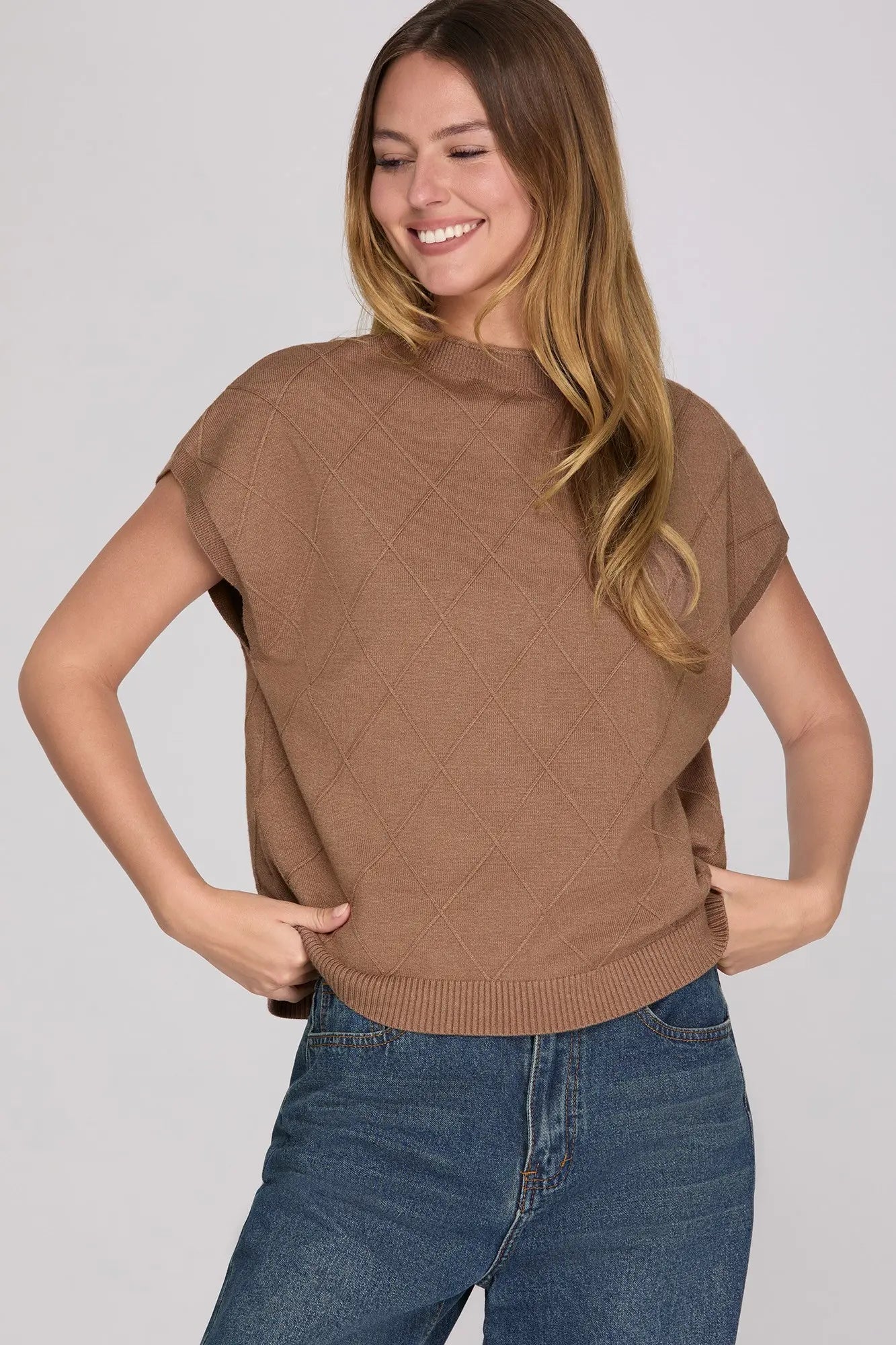 Autum Ridge Sweater in Mocha