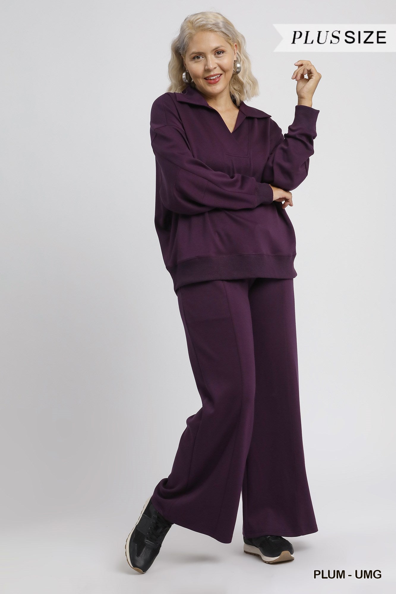 The Berry Glow Top  Peacock  Curves