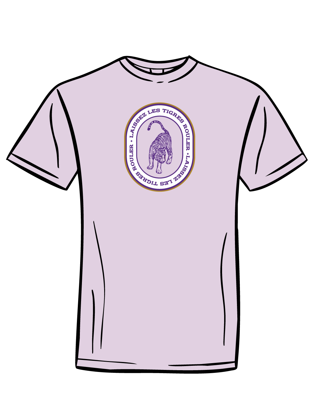 Laissez Les Tigres Rouler T-Shirt