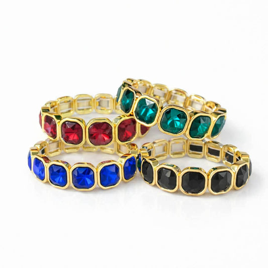 Colored Glam Bracelets