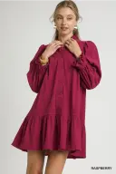 Courtney Corduroy Baby Doll Dress