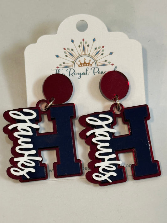 Hawks Dangle Earrings