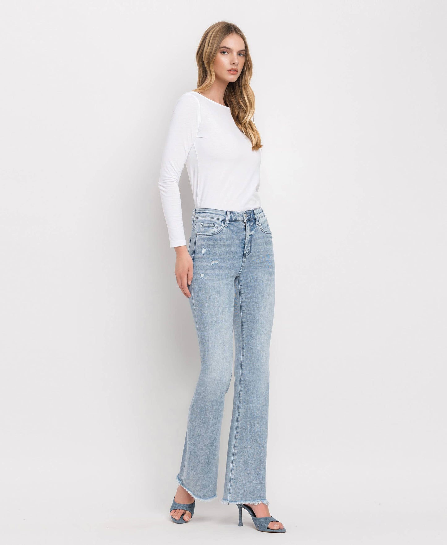Becky High Rise Classic Flare Jeans