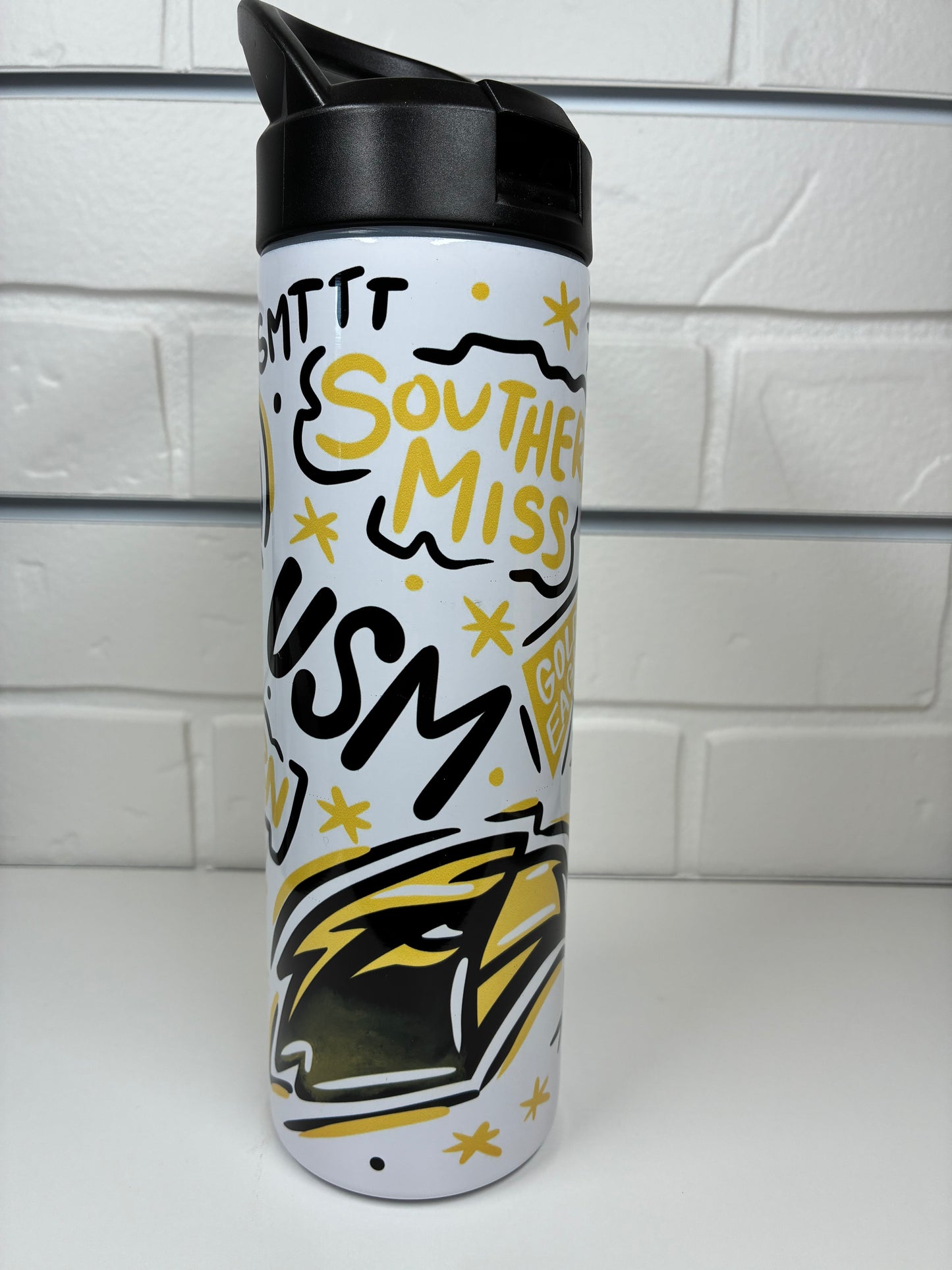 Southern Miss Eagles 22 0z Water Bottle