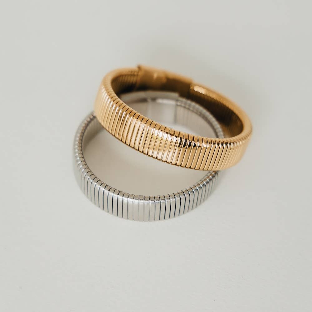Chunky Statement Bangle Bracelet - WATERPROOF