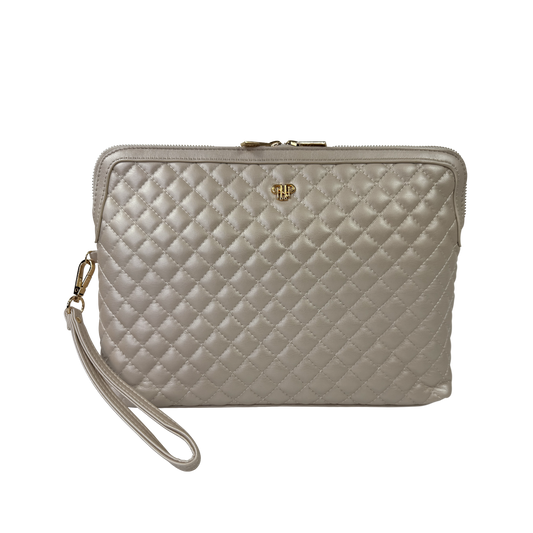 Litt Makeup Case - Pearl Quilted