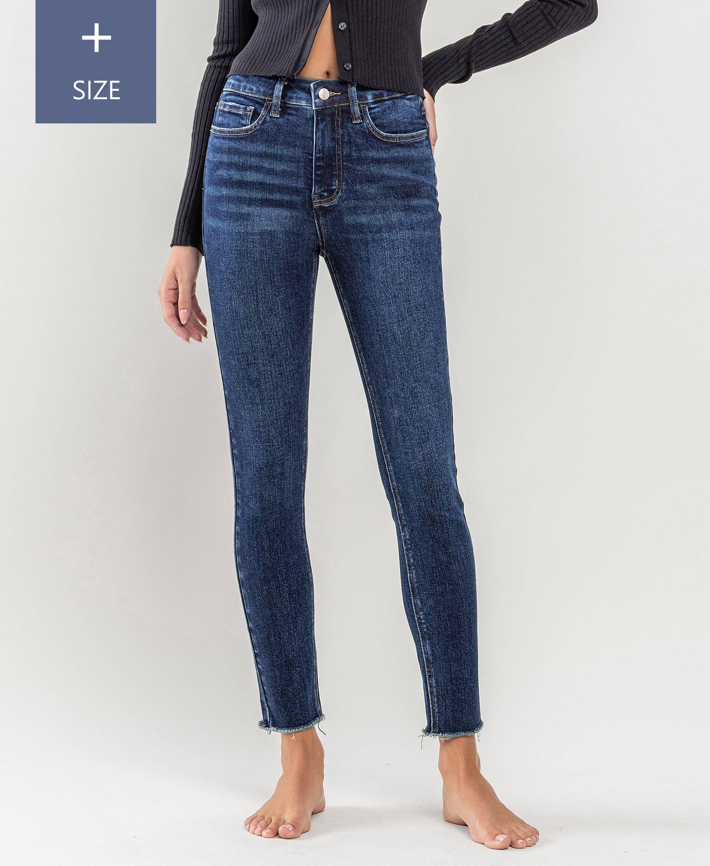 High Rise Skinny Jeans -Curvy