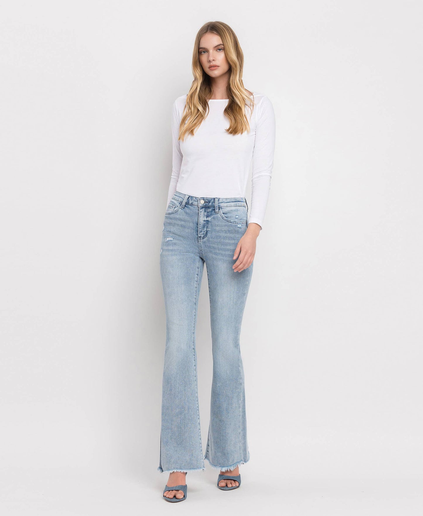 Becky High Rise Classic Flare Jeans