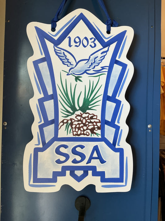 SSA Doves Door Hanger Crest