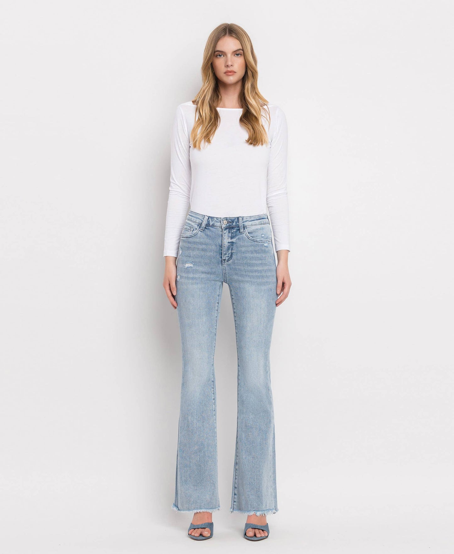 Becky High Rise Classic Flare Jeans