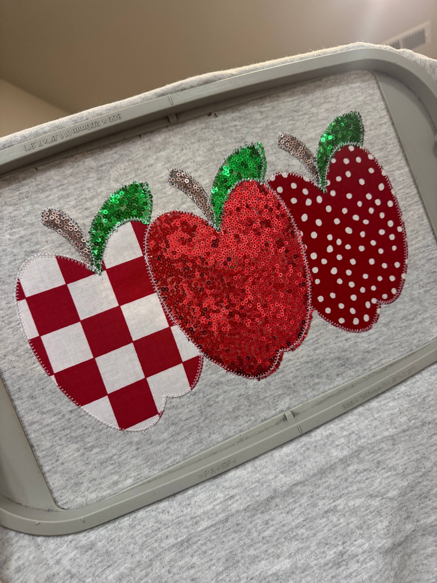 An Apple for the Teacher Sequin T-shirt
