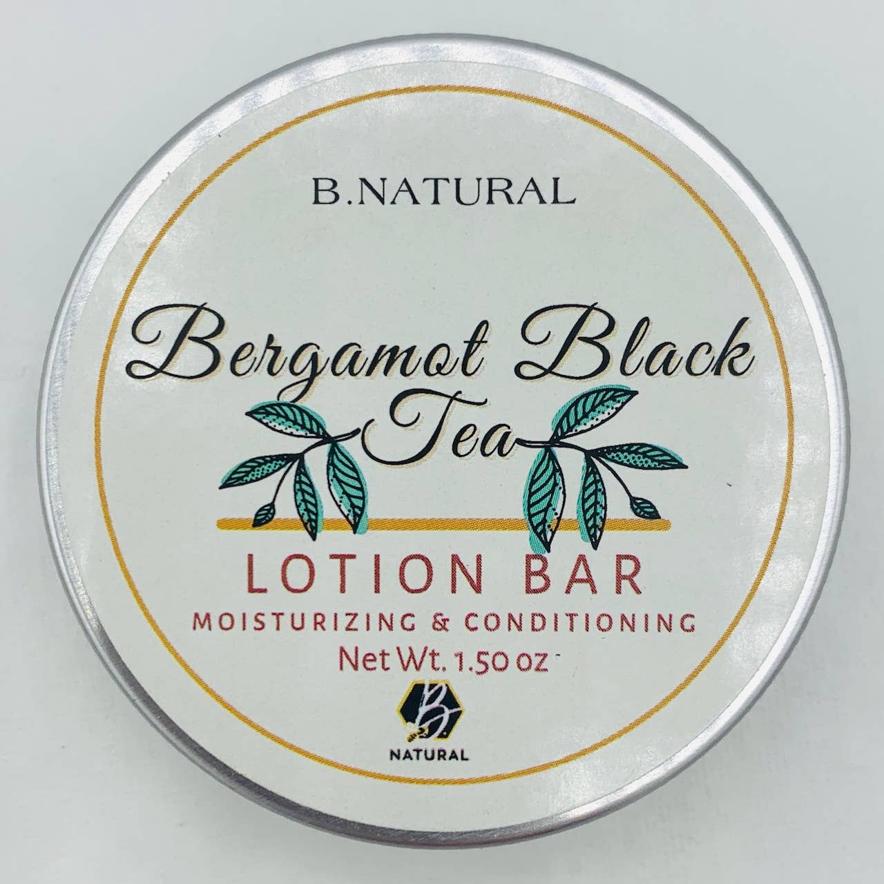 Hey Tiger - Bergamot Black Tea Lotion Bar by B Natural