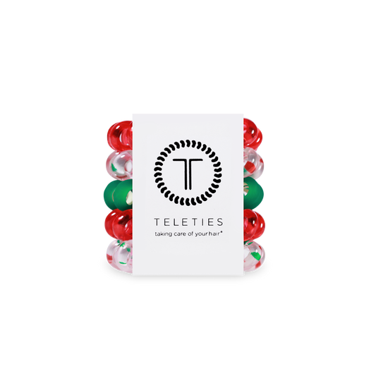 Spiral Hair Coils | Tiny | Seasons Greetings Hair Ties