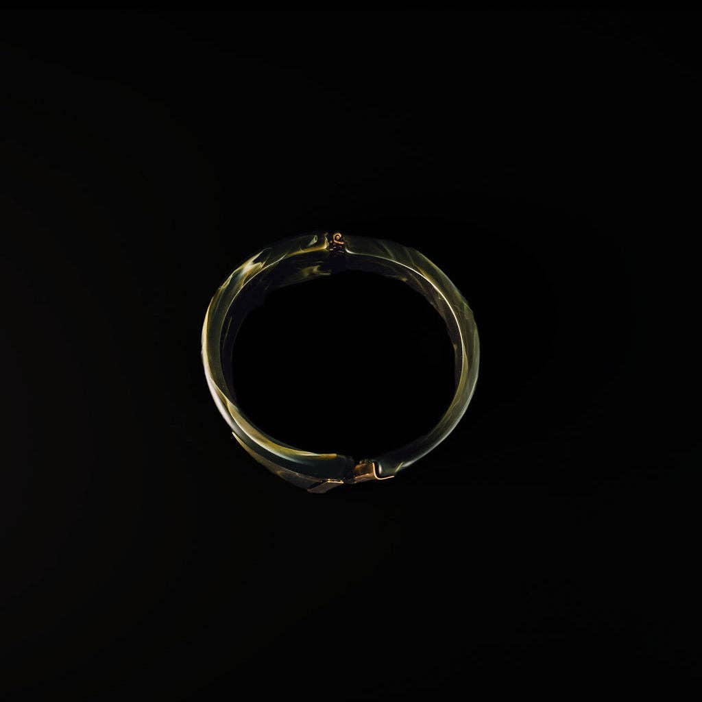 Vieux Cuff Bracelet- Olive