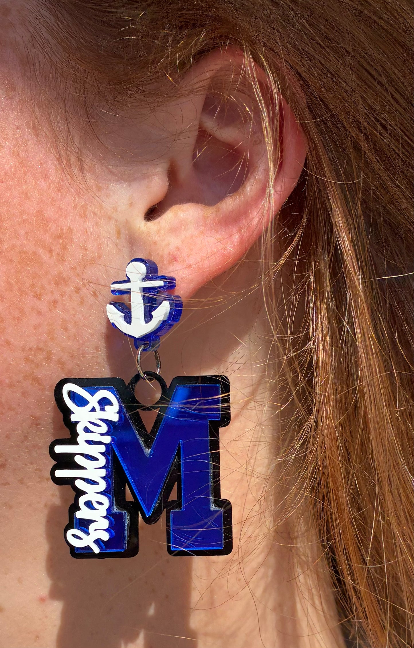 Mandeville Skippers Dangle Earrings
