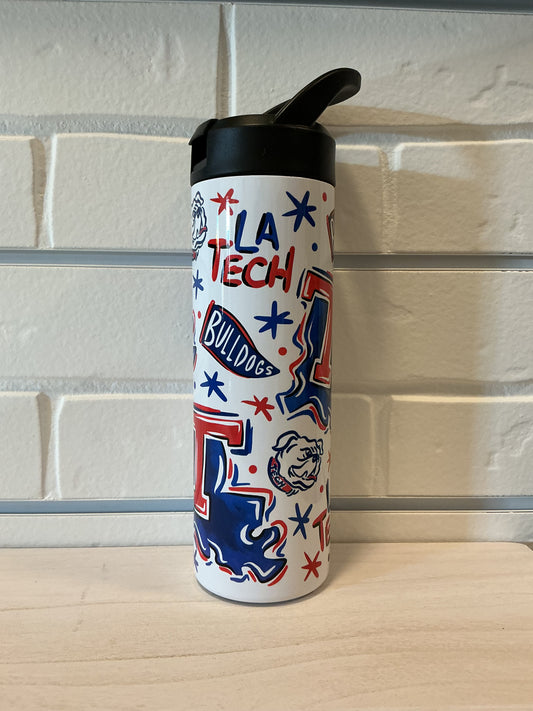 Louisiana Tech 22 0z Water Bottle