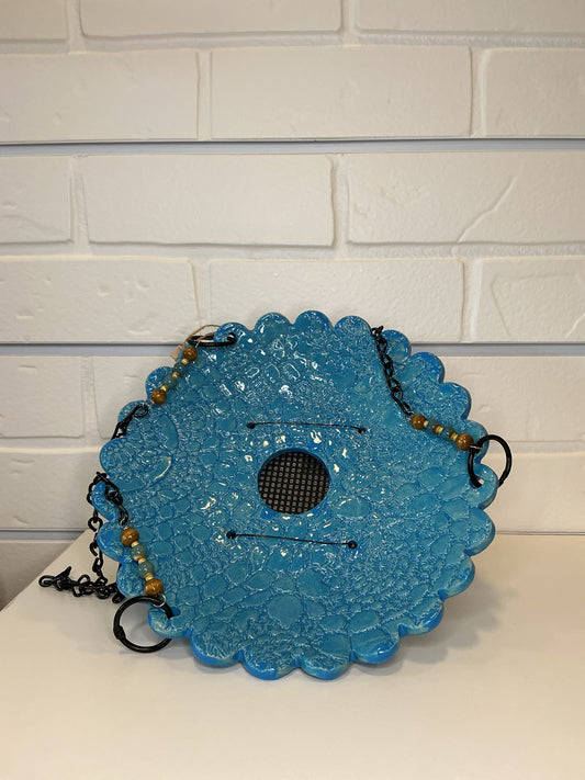 Med bird bath (med blue)