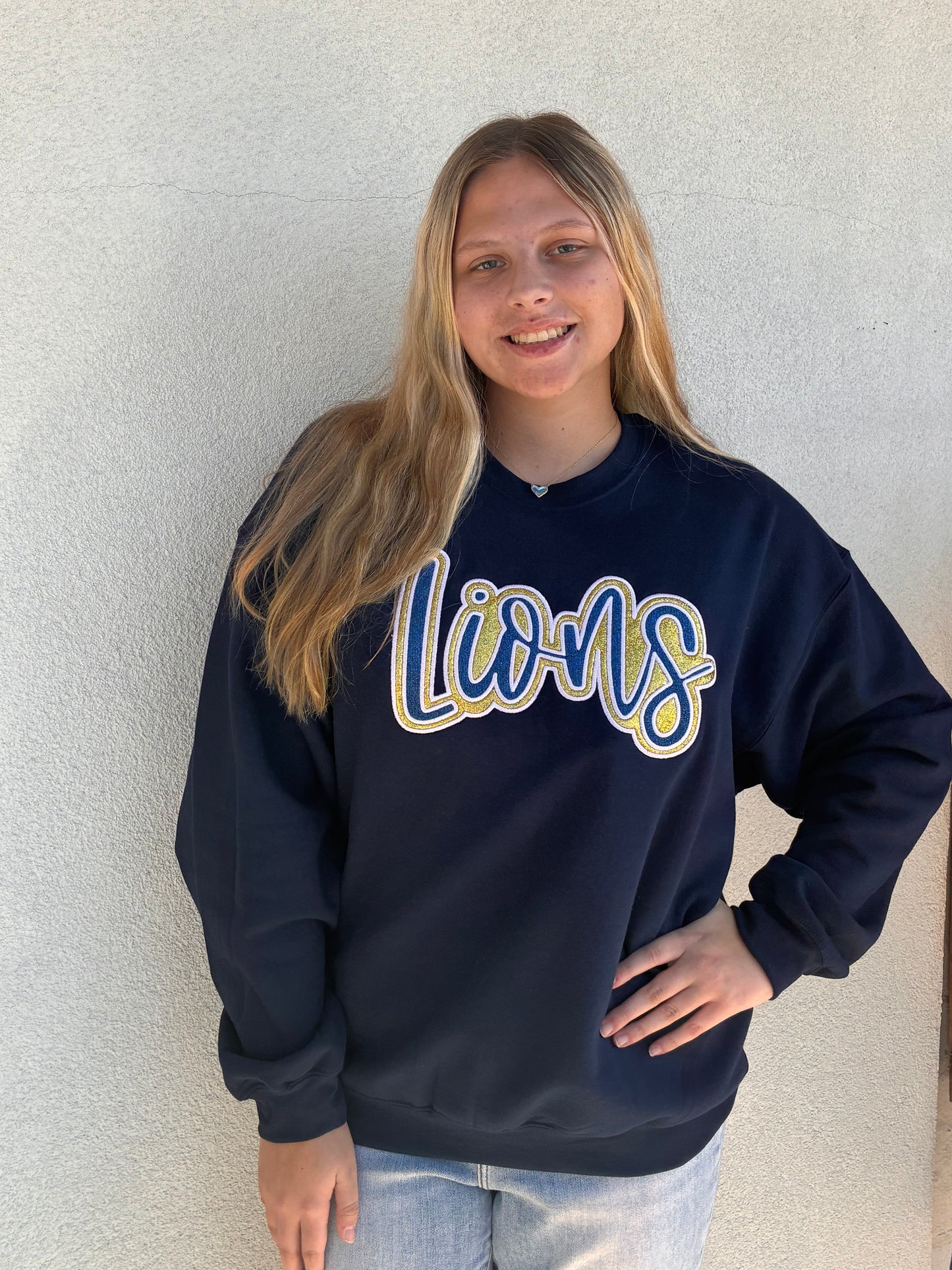 Lions Glitter Sweatshirt