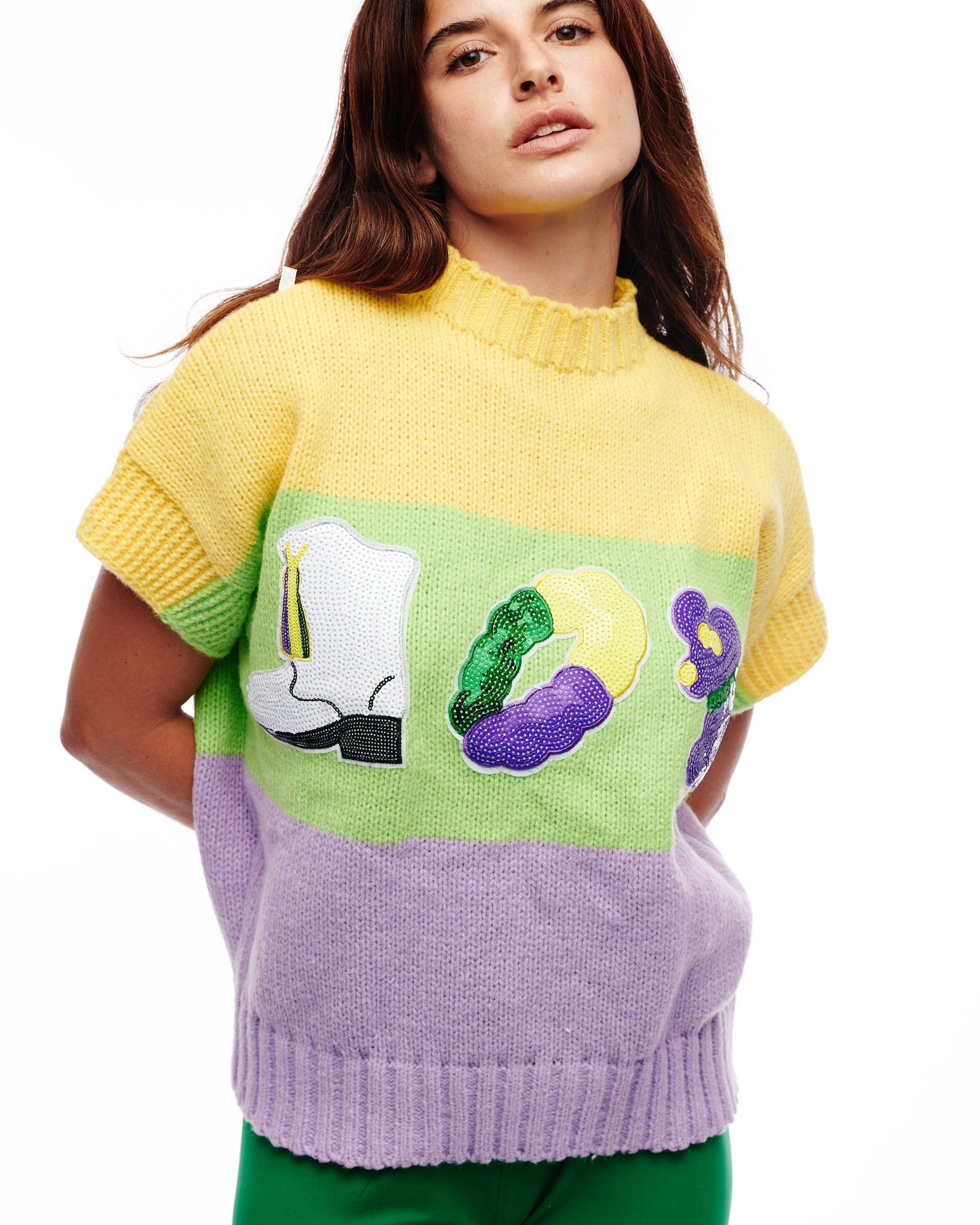 Mardi Gras Icon Sweater