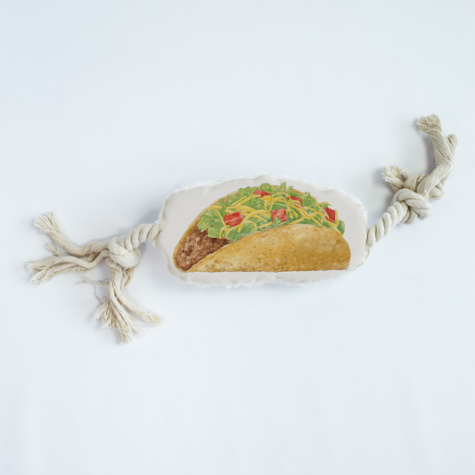 Taco Pet Toy