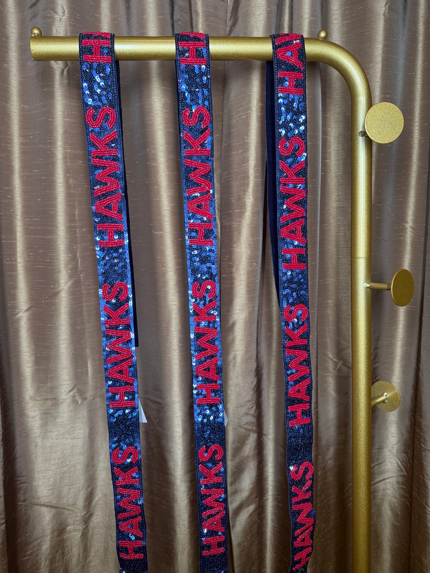 Hawks Beaded Purse strap