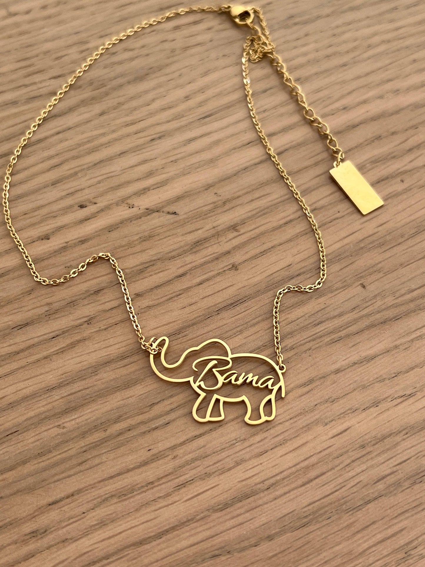Bama Elephant Necklace