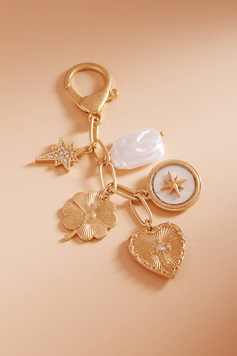 Faith  Bag Charm Keychain
