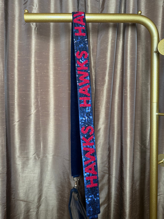 Hawks Beaded Purse strap