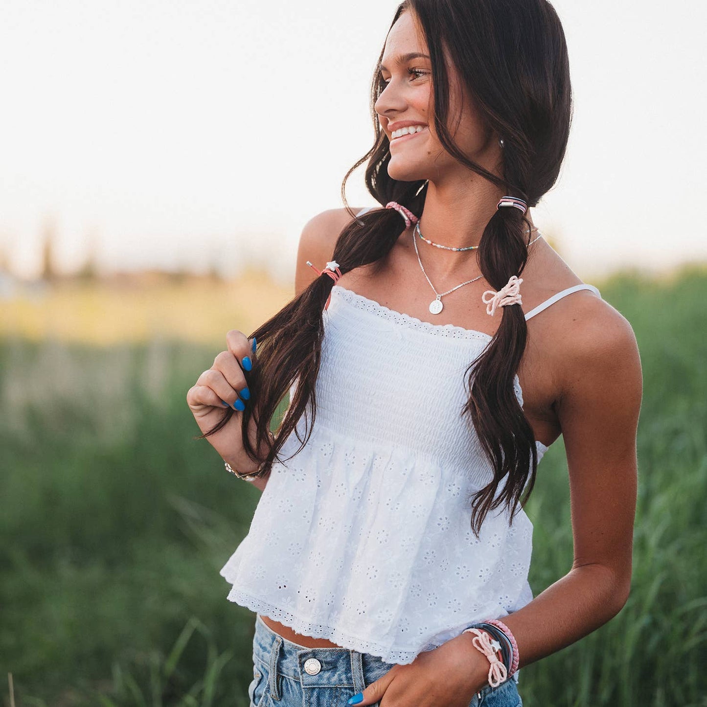 Wish Hair tie and Bracelet