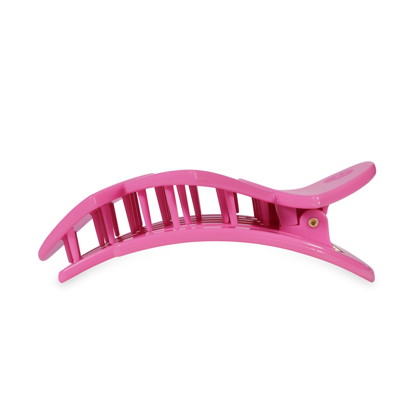 Flat Hair Clip | Large | Pink Heart to Heart