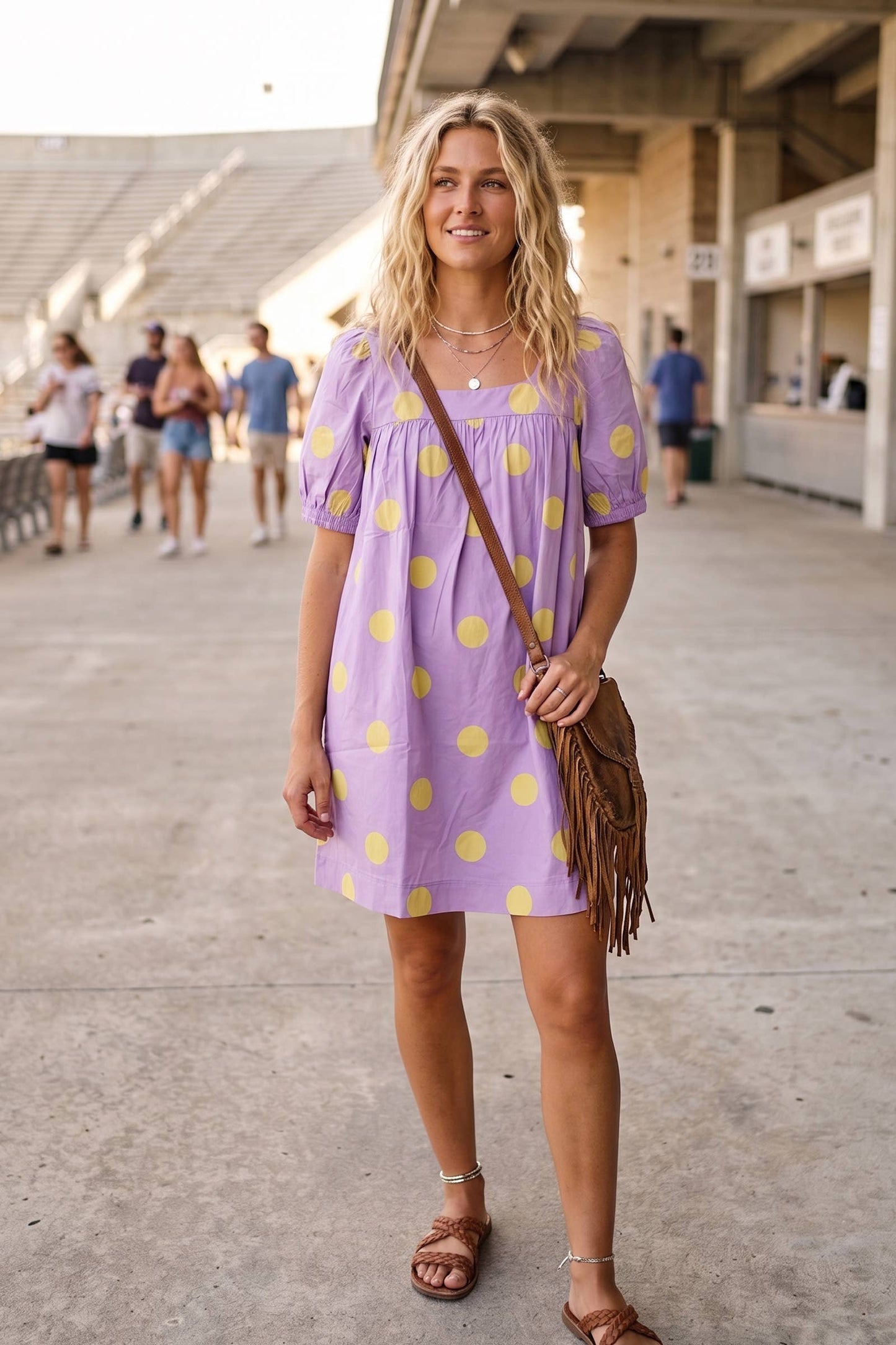The Geaux Girl Polka Dot Dress